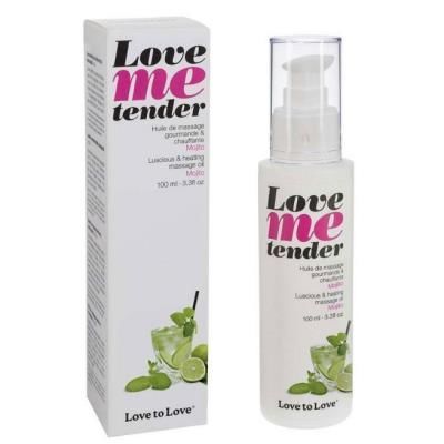 Массажное масло Love To Love LOVE ME TENDER Mojito (100 мл) натуральное без консервантов Массажное масло Love To Love LOVE ME TENDER Mojito (100 мл) натуральное без консервантов