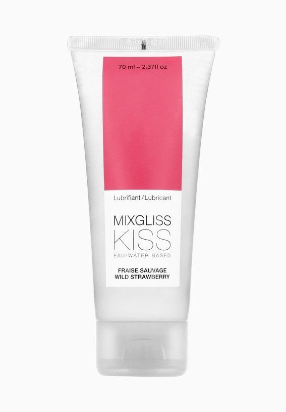 Лубрикант на водной основе MixGliss KISS Wild Strawberry (70 мл) Дикая Клубничка Лубрикант на водной основе MixGliss KISS Wild Strawberry (70 мл) Дикая Клубничка