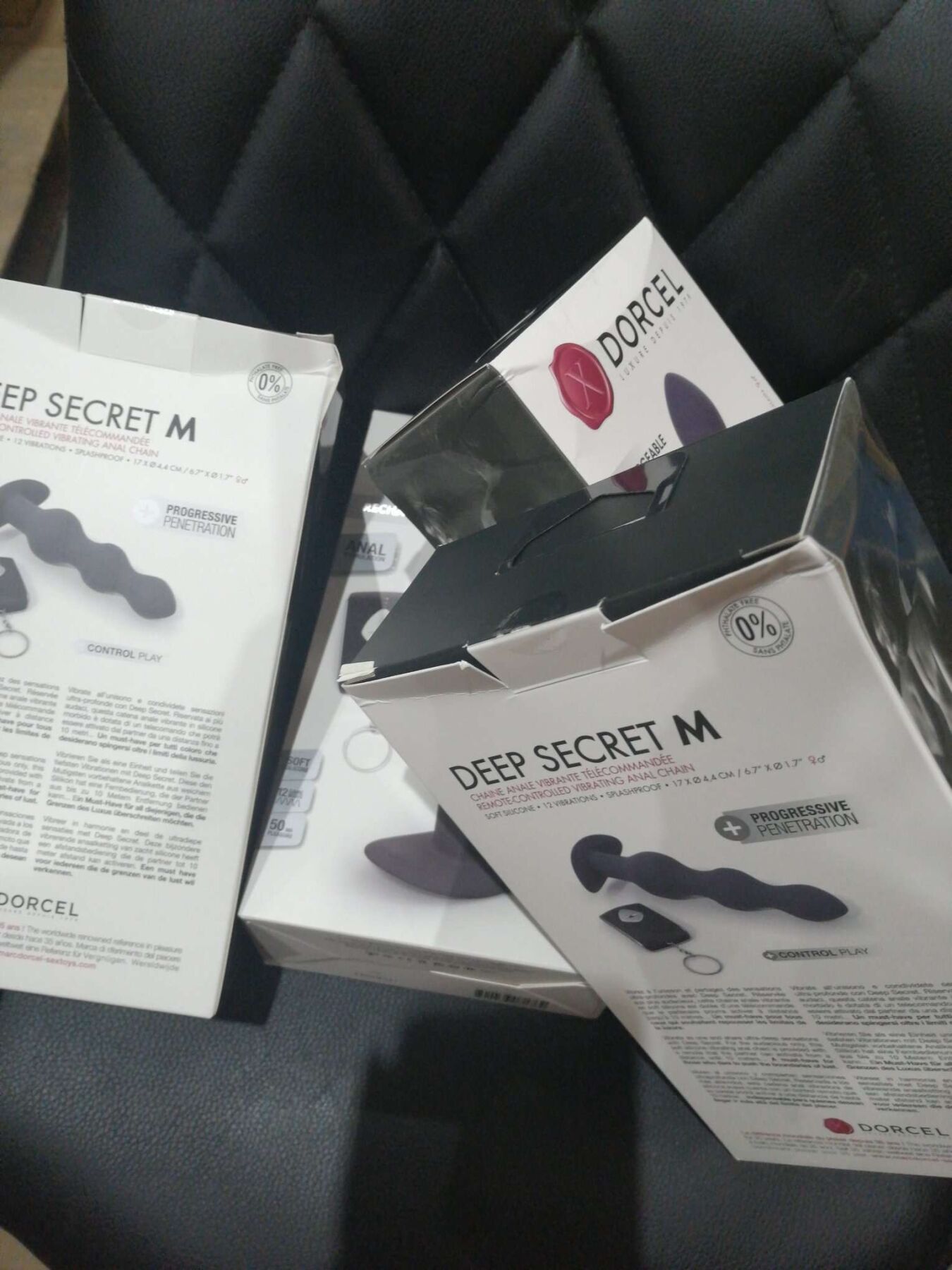 Анальный вибратор Dorcel DEEP SECRET M (мятая упаковка!!!)