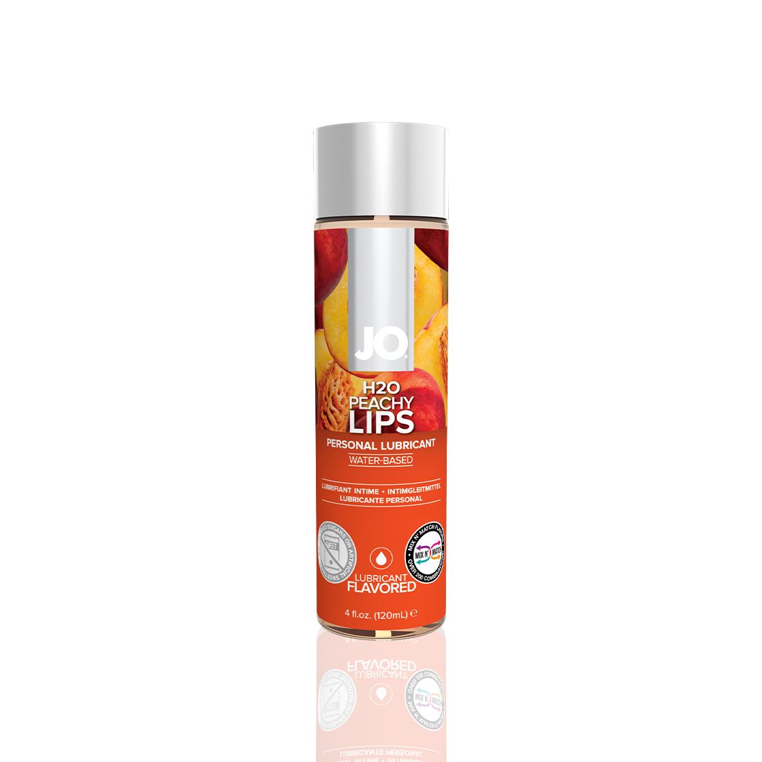 Смазка на водной основе System JO H2O — Peachy Lips (120 мл) без сахара, растительный глицерин Смазка на водной основе System JO H2O — Peachy Lips (120 мл) без сахара, растительный глицерин