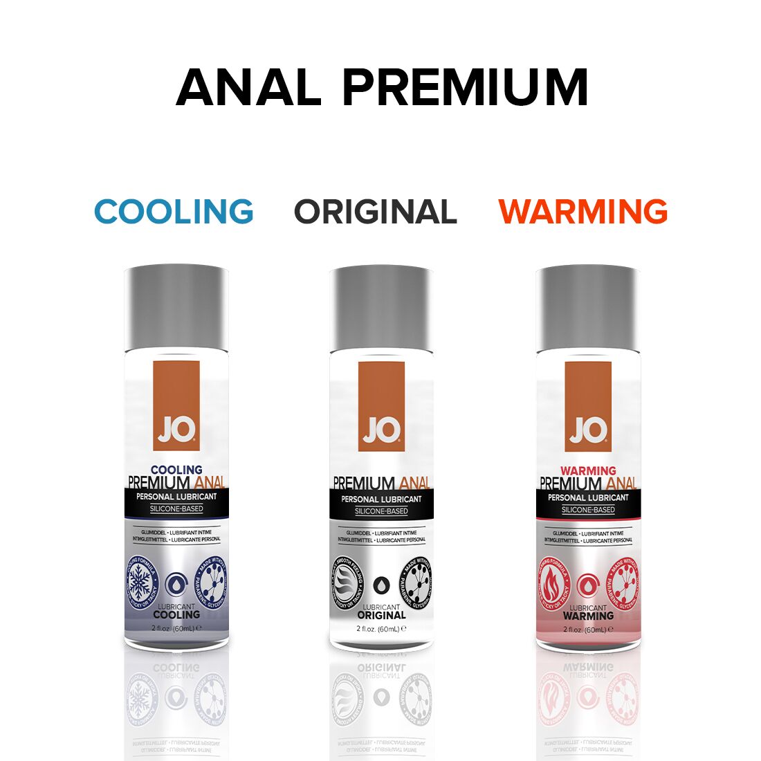 Распродажа!!! Анальная смазка System JO ANAL PREMIUM - COOLING (120 мл) (срок 04.2024)