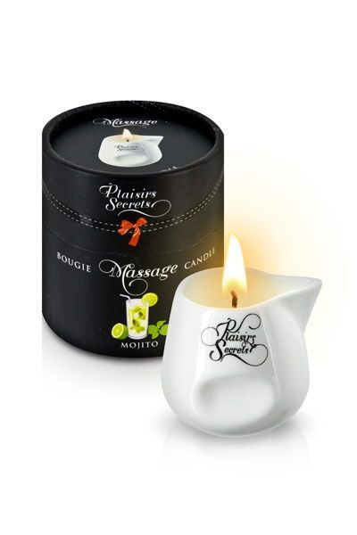 Распродажа!!! Массажная свеча Plaisirs Secrets Mojito (80 мл) (срок годности 02.2024) Распродажа!!! Массажная свеча Plaisirs Secrets Mojito (80 мл) (срок годности 02.2024)
