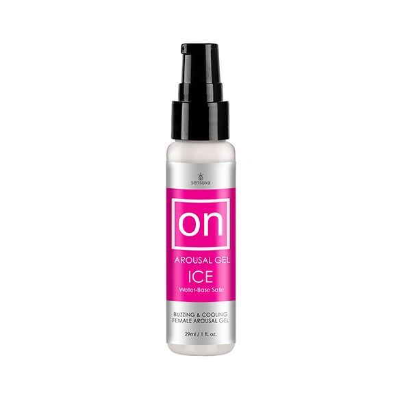 Возбуждающий гель для клитора Sensuva ON for Her Arousal Gel Ice (29 мл) охлаждающий жидкий вибратор Возбуждающий гель для клитора Sensuva ON for Her Arousal Gel Ice (29 мл) охлаждающий жидкий вибратор