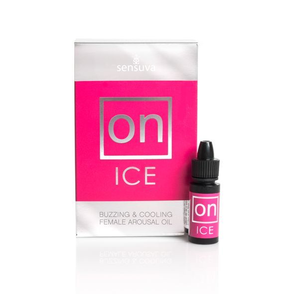 Возбуждающе капли для клитора Sensuva - ON Arousal Oil for Her Ice (5 мл) охлаждающие, до 30 минут Возбуждающе капли для клитора Sensuva - ON Arousal Oil for Her Ice (5 мл) охлаждающие, до 30 минут