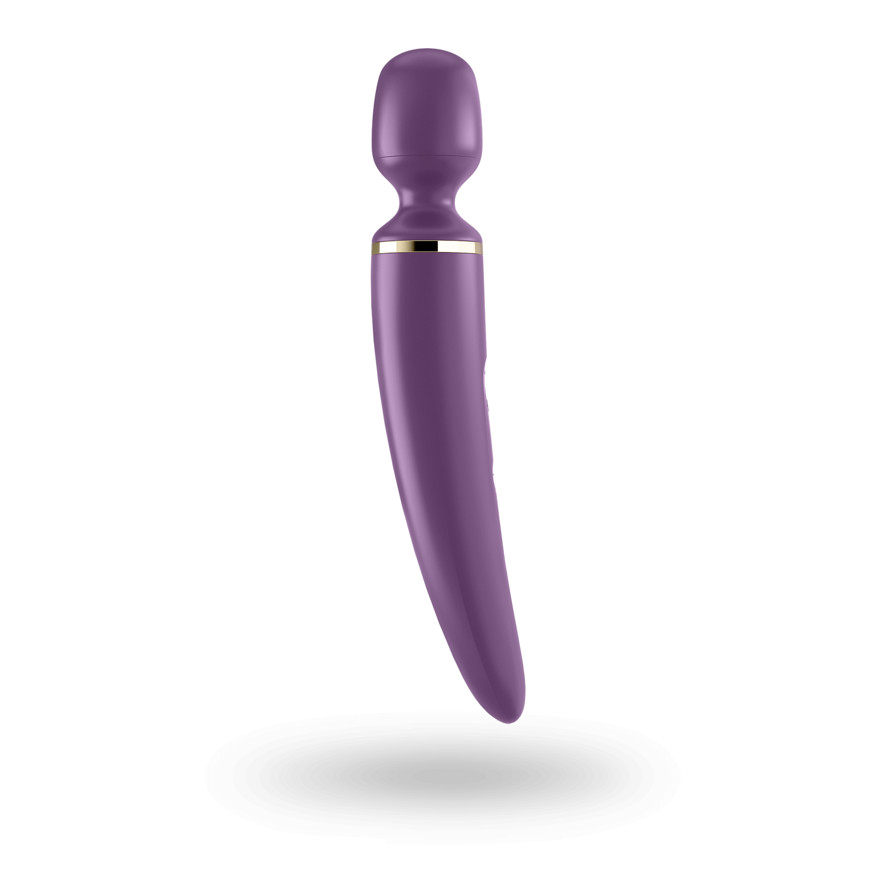 Вибромассажер Satisfyer Wand-er Woman (Purple/Gold) водонепроницаемый, мощный, размер XXL