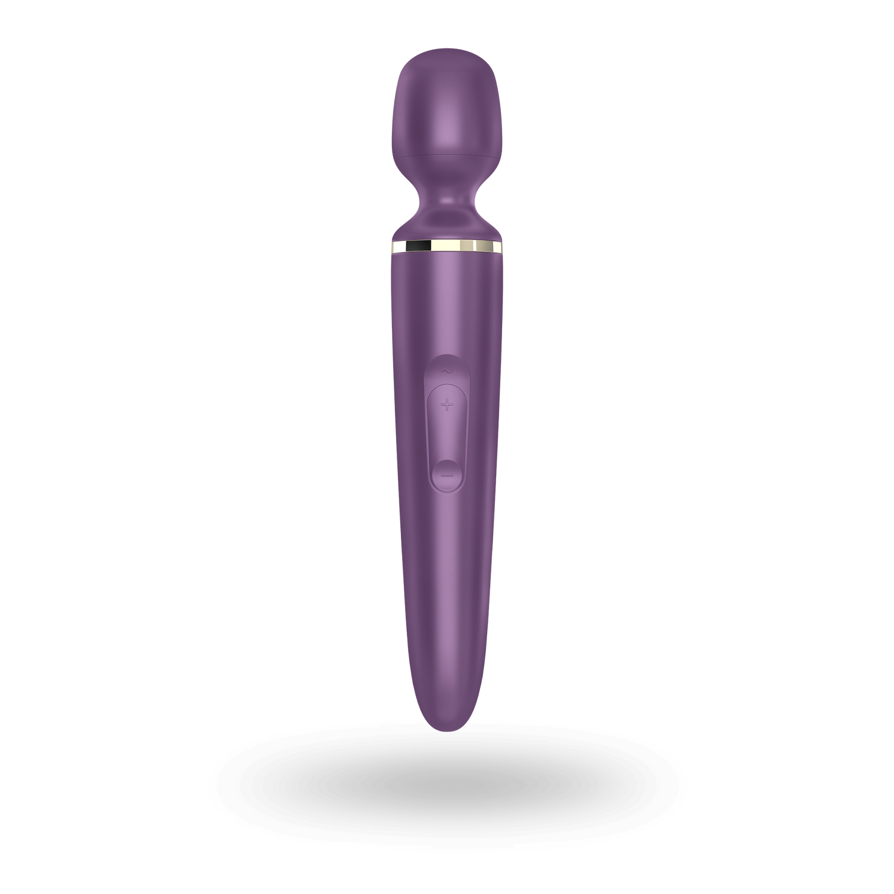 Вибромассажер Satisfyer Wand-er Woman (Purple/Gold) водонепроницаемый, мощный, размер XXL