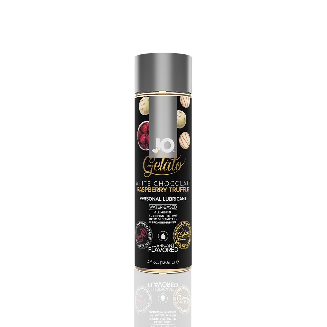 Смазка на водной основе System JO GELATO White Chocolate Raspberry (120 мл) без сахара и парабенов Смазка на водной основе System JO GELATO White Chocolate Raspberry (120 мл) без сахара и парабенов