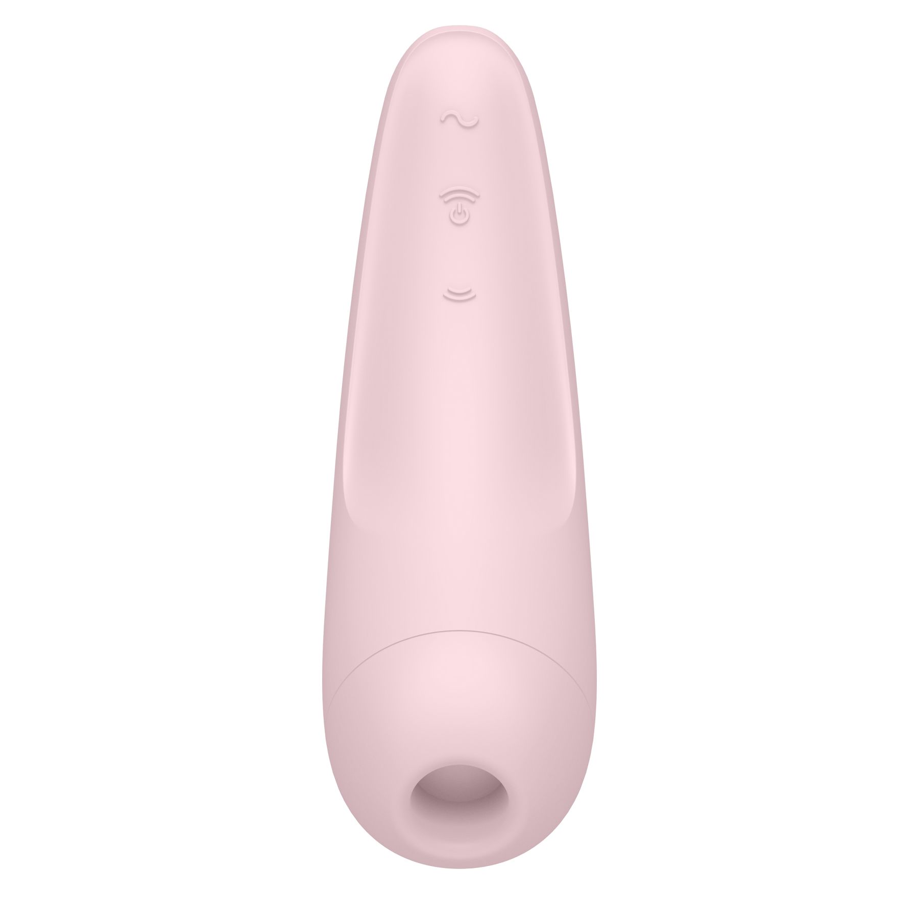 Вакуумный клиторальный стимулятор Satisfyer Curvy 2+ Pink с управлением через интернет