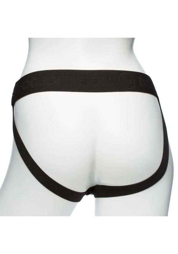Страпон унисекс Doc Johnson Body Extensions - BE Daring, полая насадка