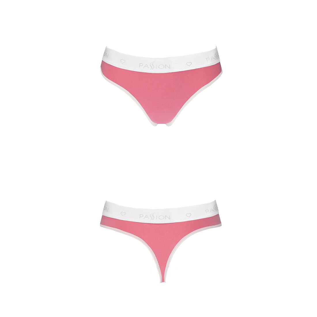 Спортивные трусики-стринги Passion PS007 PANTIES pink, size XL