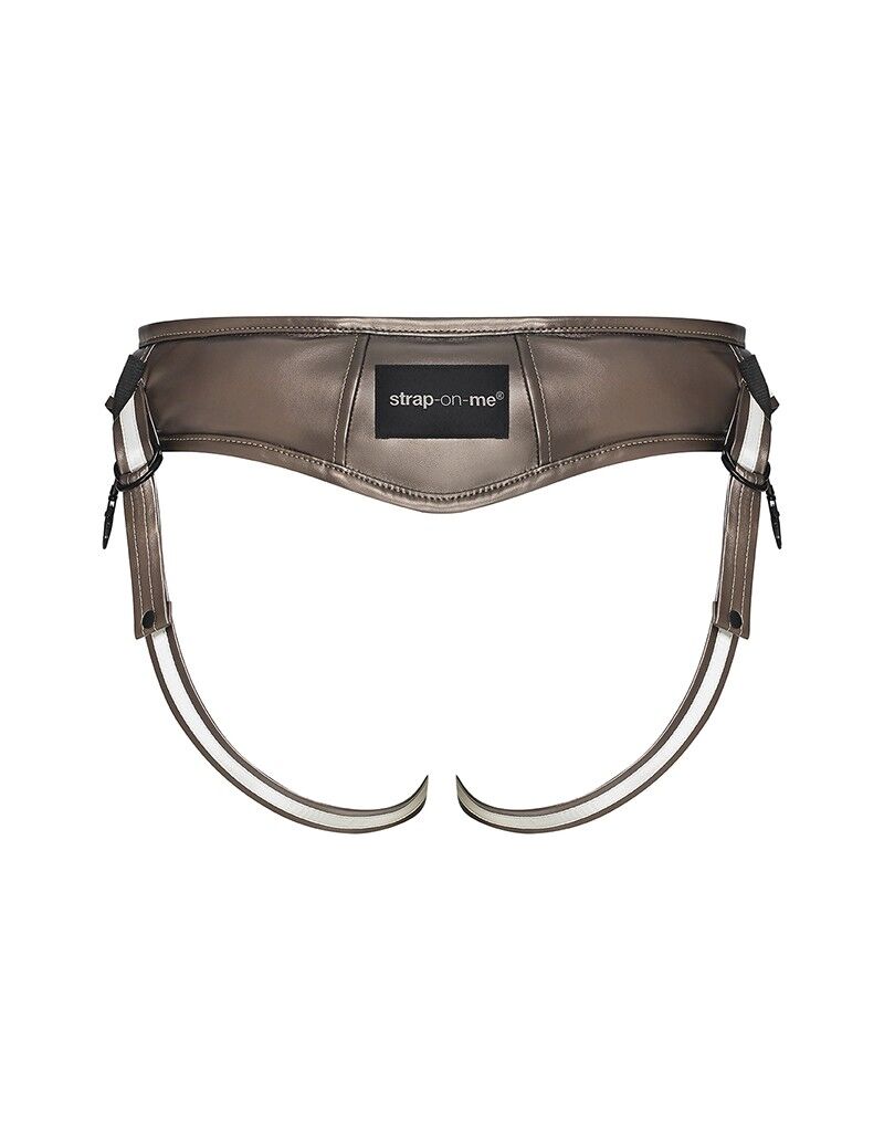 Трусы для страпона Strap-On-Me Leatherette HARNESS DESIROUS