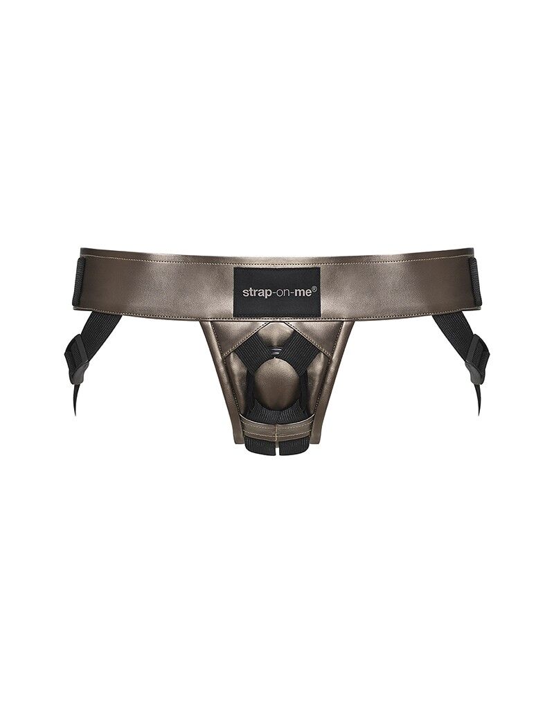 Трусы для страпона Strap-On-Me Leatherette HARNESS CURIOUS