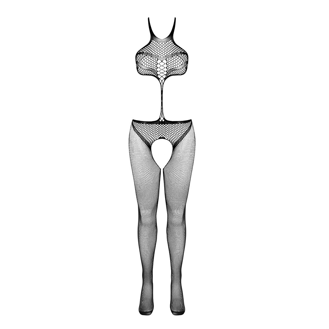 Открытый бодистокинг Passion BS080 black
