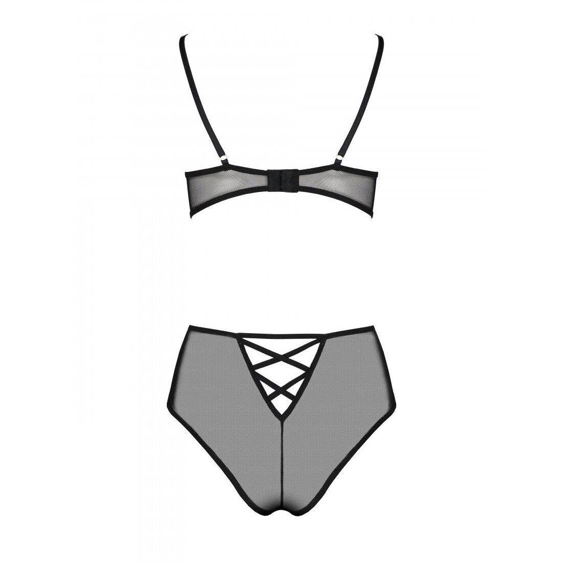 Эротический комплект с рисунком LOVELIA BIKINI black L/XL - Passion