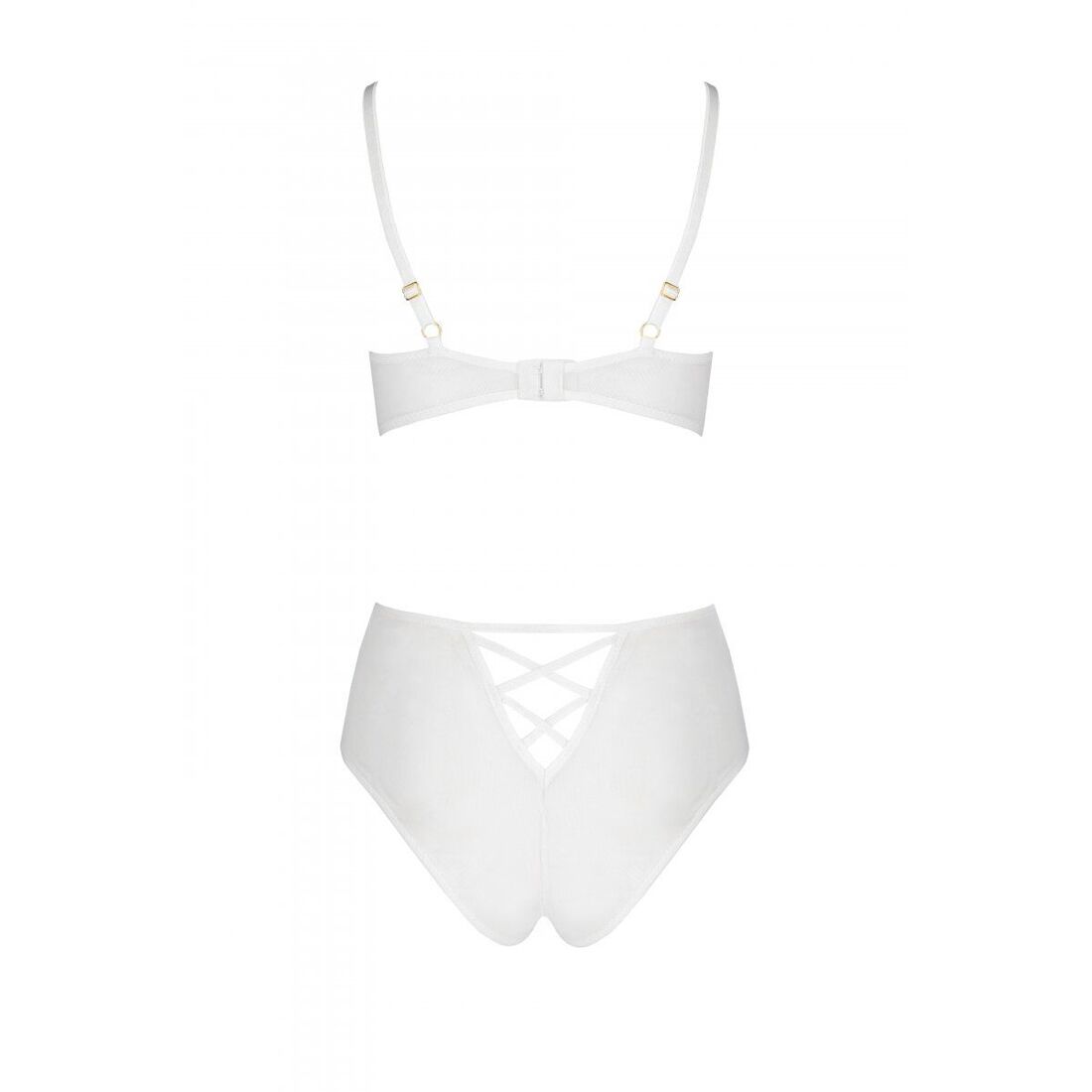Эротический комплект с рисунком LOVELIA BIKINI white XXL/XXXL - Passion