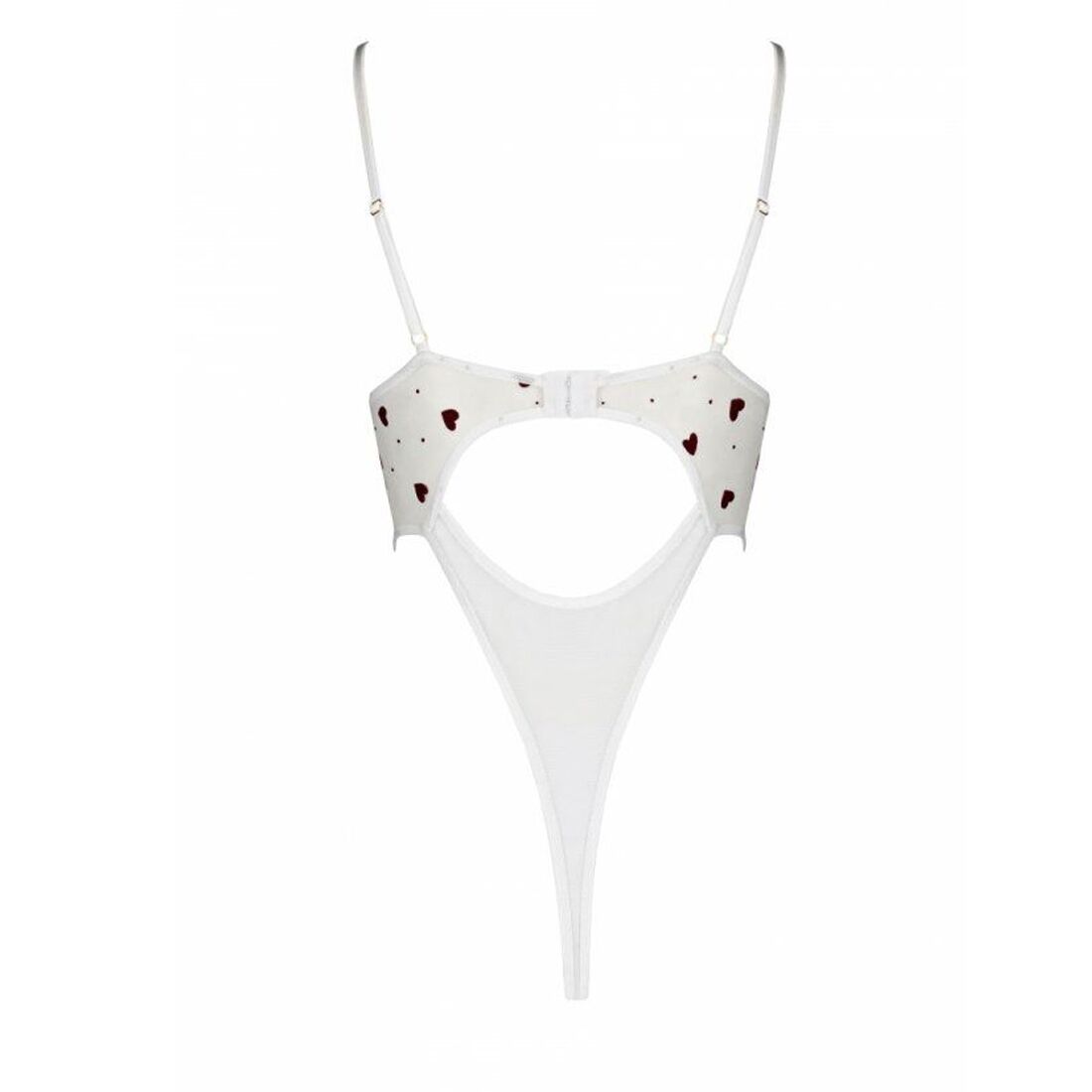 Эротическое боди с рисунком LOVELIA BODY white XXL/XXXL - Passion