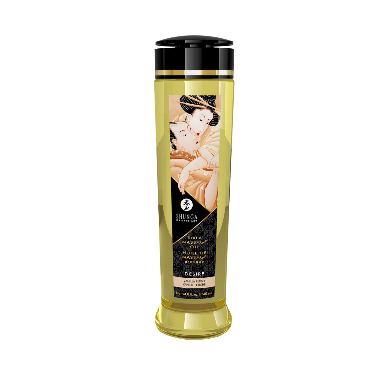 Массажное масло Shunga Desire - Vanila (240 мл) натуральное увлажняющее Массажное масло Shunga Desire - Vanila (240 мл) натуральное увлажняющее