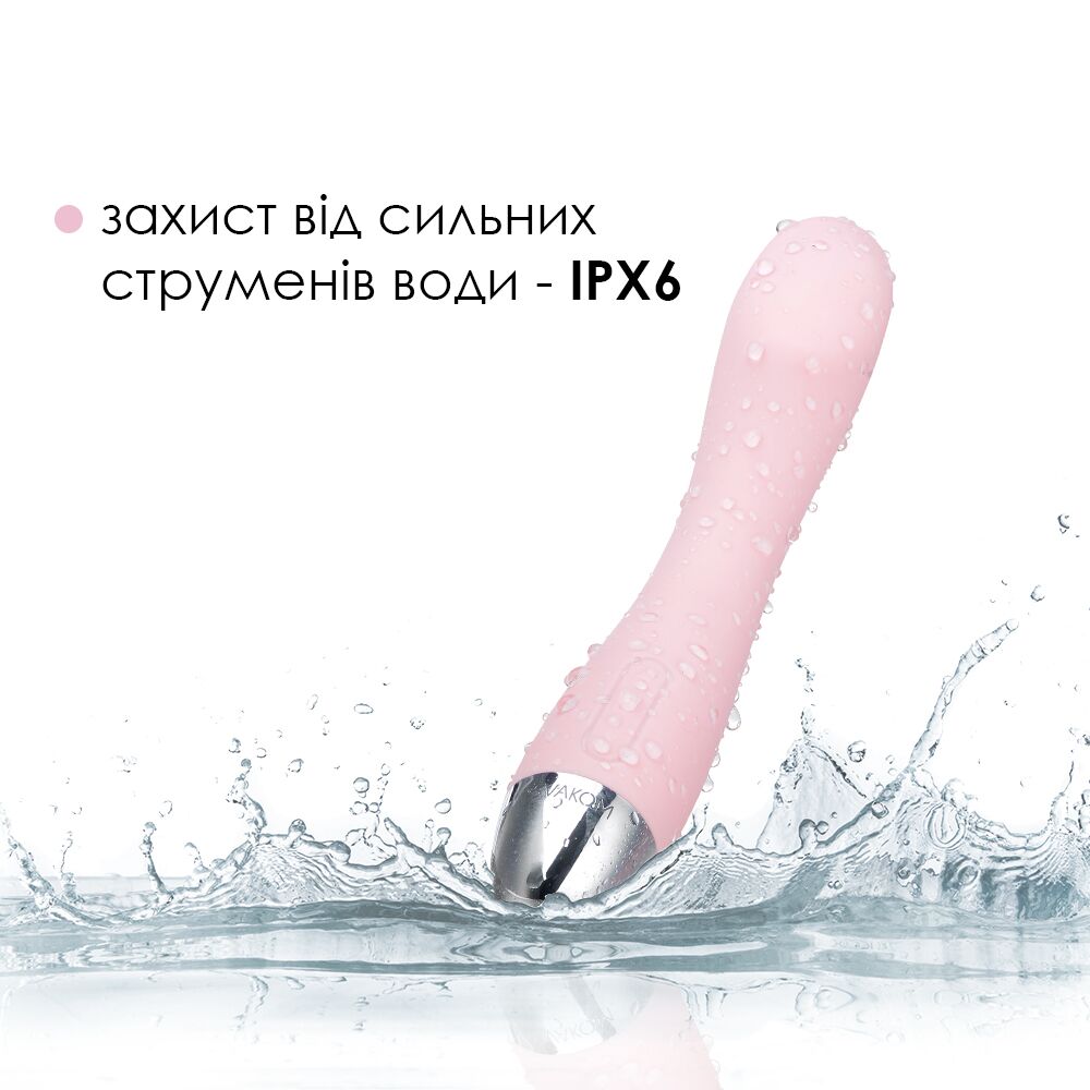 Вибратор для точки G с интеллектуальным режимом Svakom Amy Pale Plink
