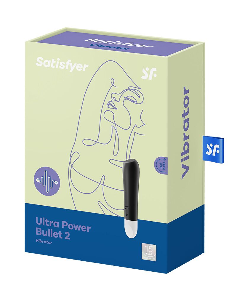 Вибропуля перезаряжаемая Satisfyer  Ultra Power Bullet 2 Black