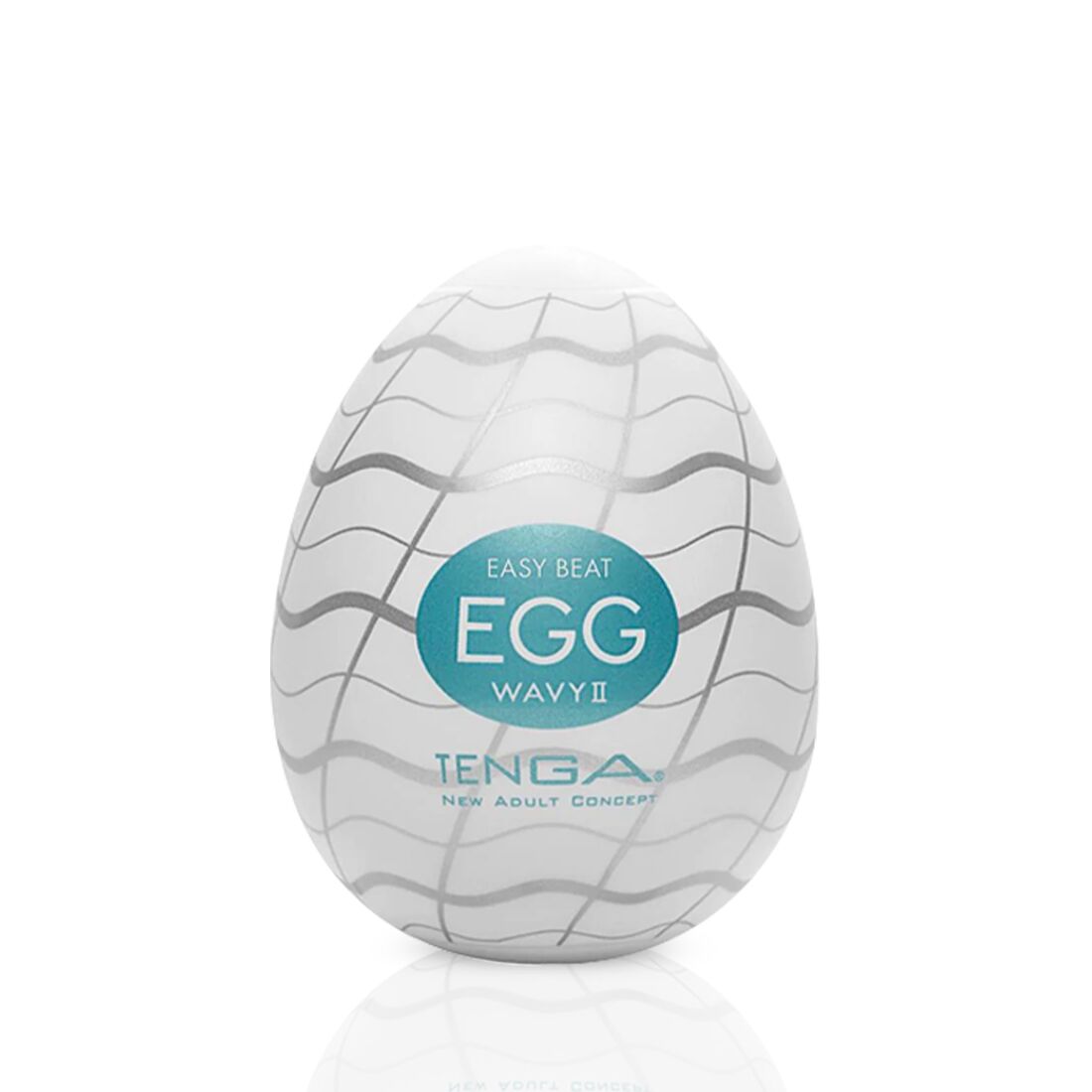 Мастурбатор-яйцо Tenga Egg Wavy II с двойным волнистым рельефом Мастурбатор-яйцо Tenga Egg Wavy II с двойным волнистым рельефом