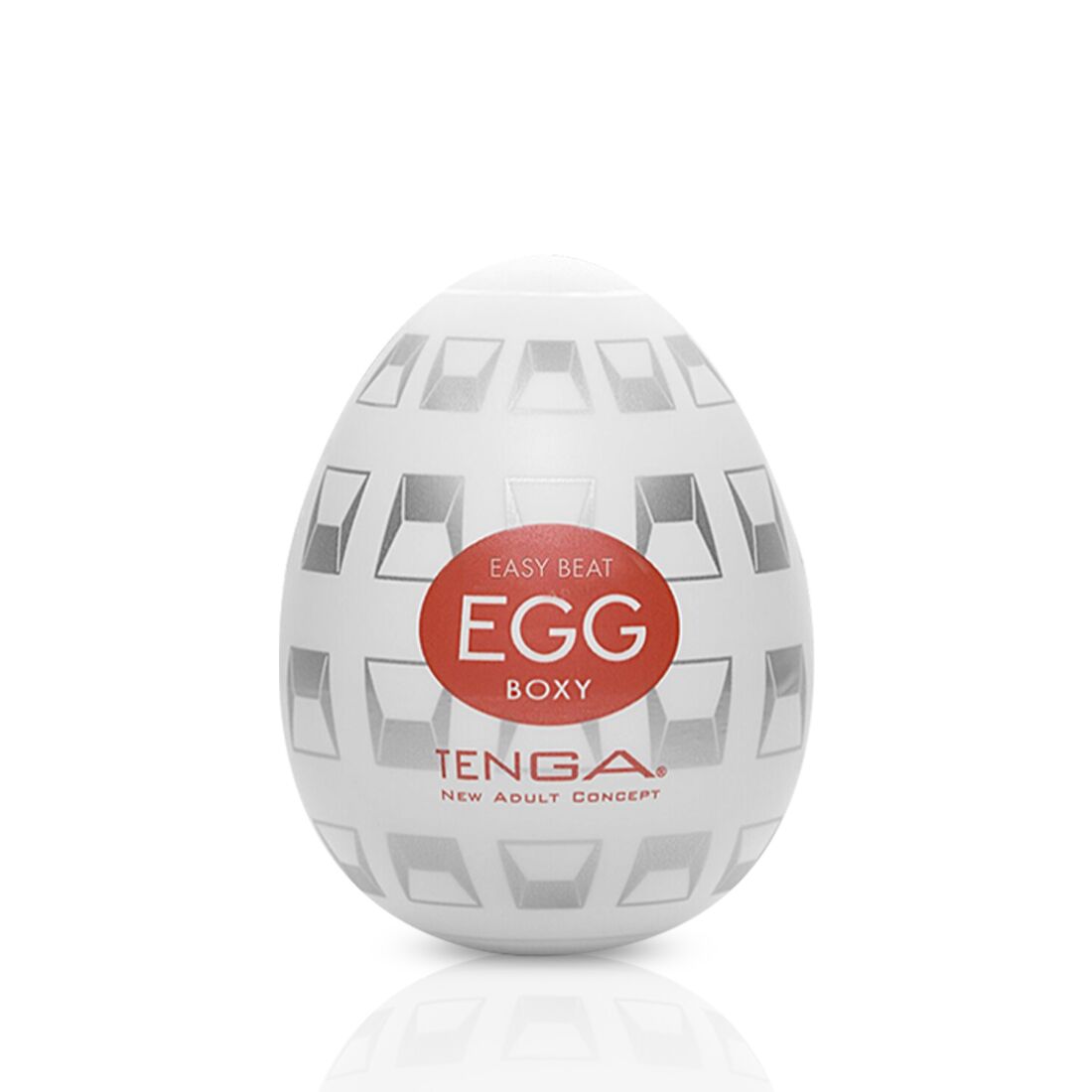 Мастурбатор-яйцо Tenga Egg Boxy с геометрическим рельефом Мастурбатор-яйцо Tenga Egg Boxy с геометрическим рельефом