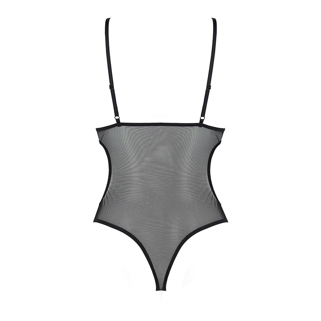 Боди с ажурным лифом Christa Body black XXL/XXXL — Passion