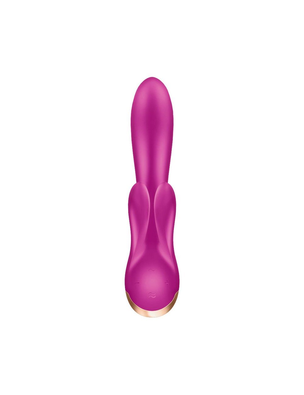 Смарт вибратор кролик с двойным отростком Satisfyer Double Flex Violet