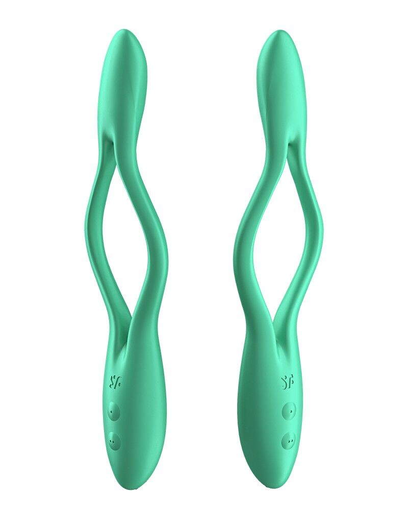 Универсальный гибкий вибратор для пар Satisfyer Elastic Game Light Green