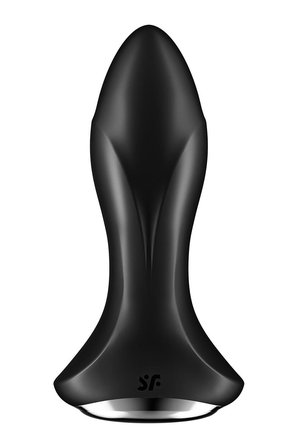 Анальная смарт вибропробка с жемчужным массажем Satisfyer Rotator Plug 1+ Black