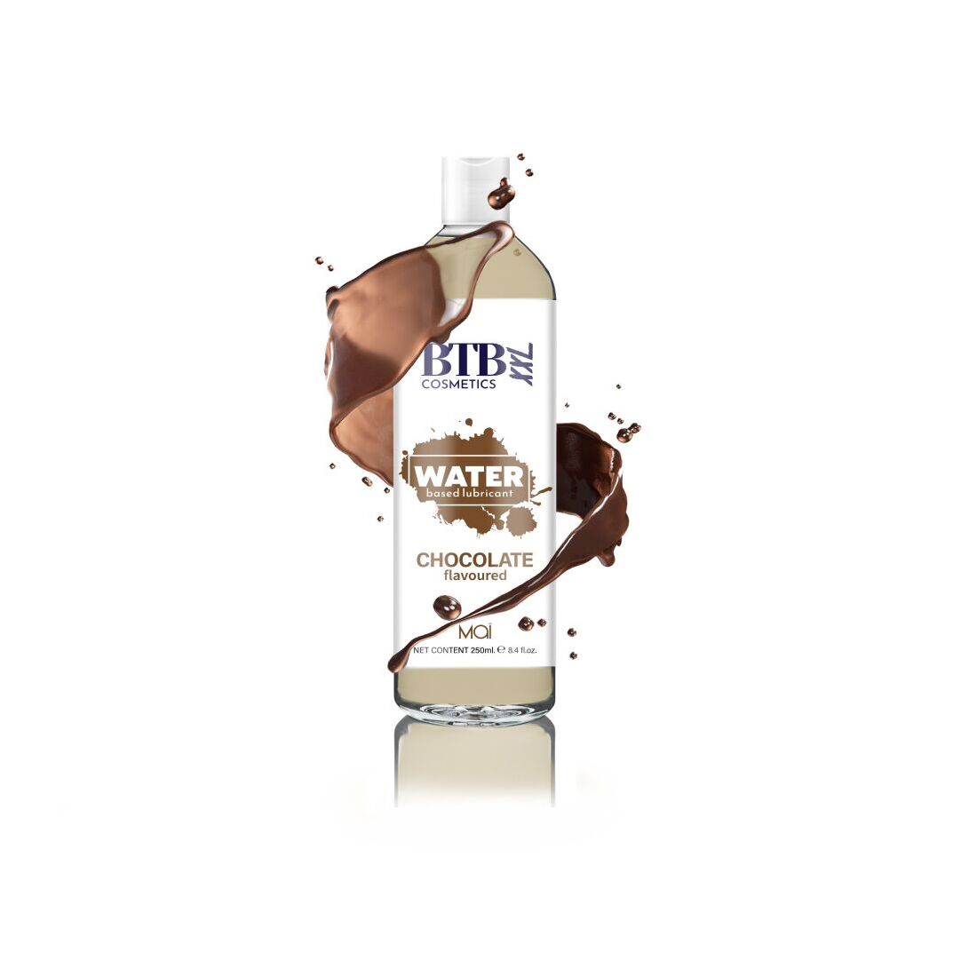 Смазка на водной основе BTB FLAVORED CHOCOLATE с ароматом шоколада (250 мл)