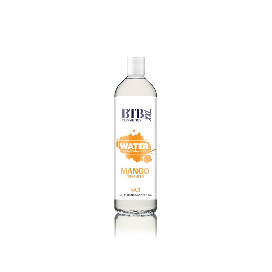 Смазка на водной основе BTB FLAVORED MANGO с ароматом манго (250 мл)