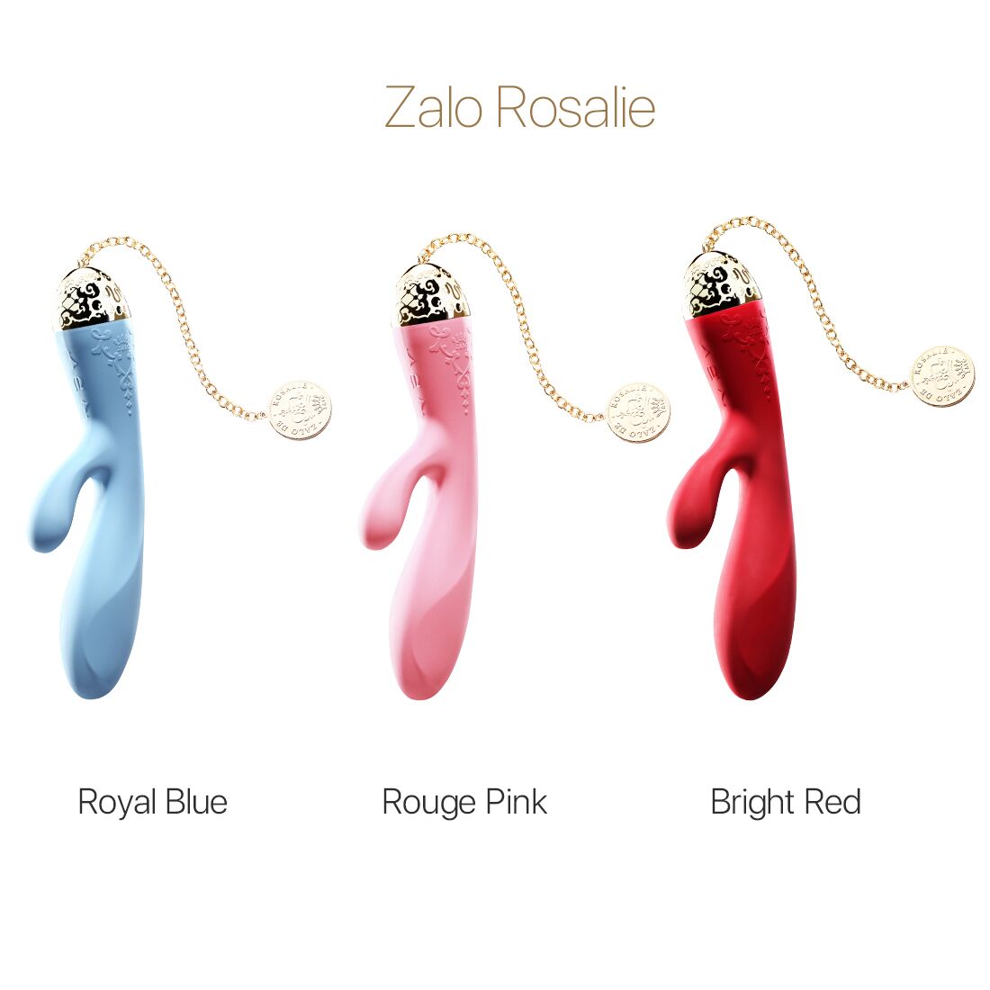 Смартвибратор-кролик Zalo — Rosalie Bright Red