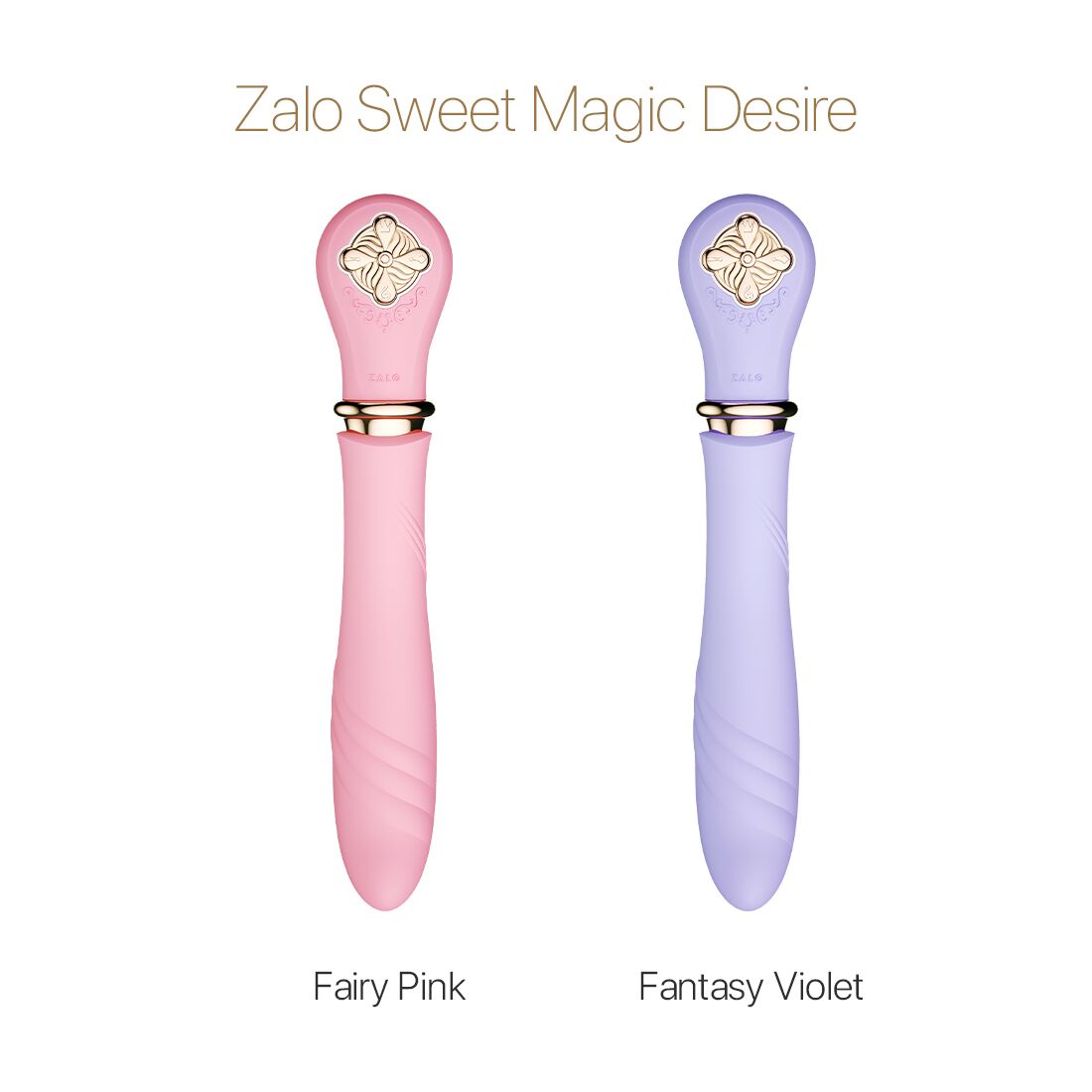 Пульсатор с подогревом Zalo Sweet Magic - Desire Fairy Pink, турбо режим