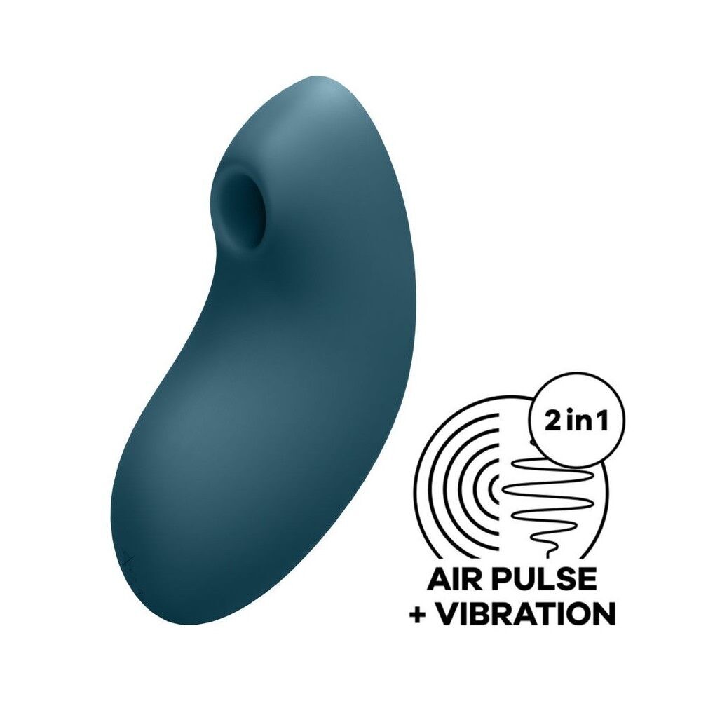 Вакуумный вибратор Satisfyer Vulva Lover 2 Blue (мятая упаковка!!!) Вакуумный вибратор Satisfyer Vulva Lover 2 Blue (мятая упаковка!!!)