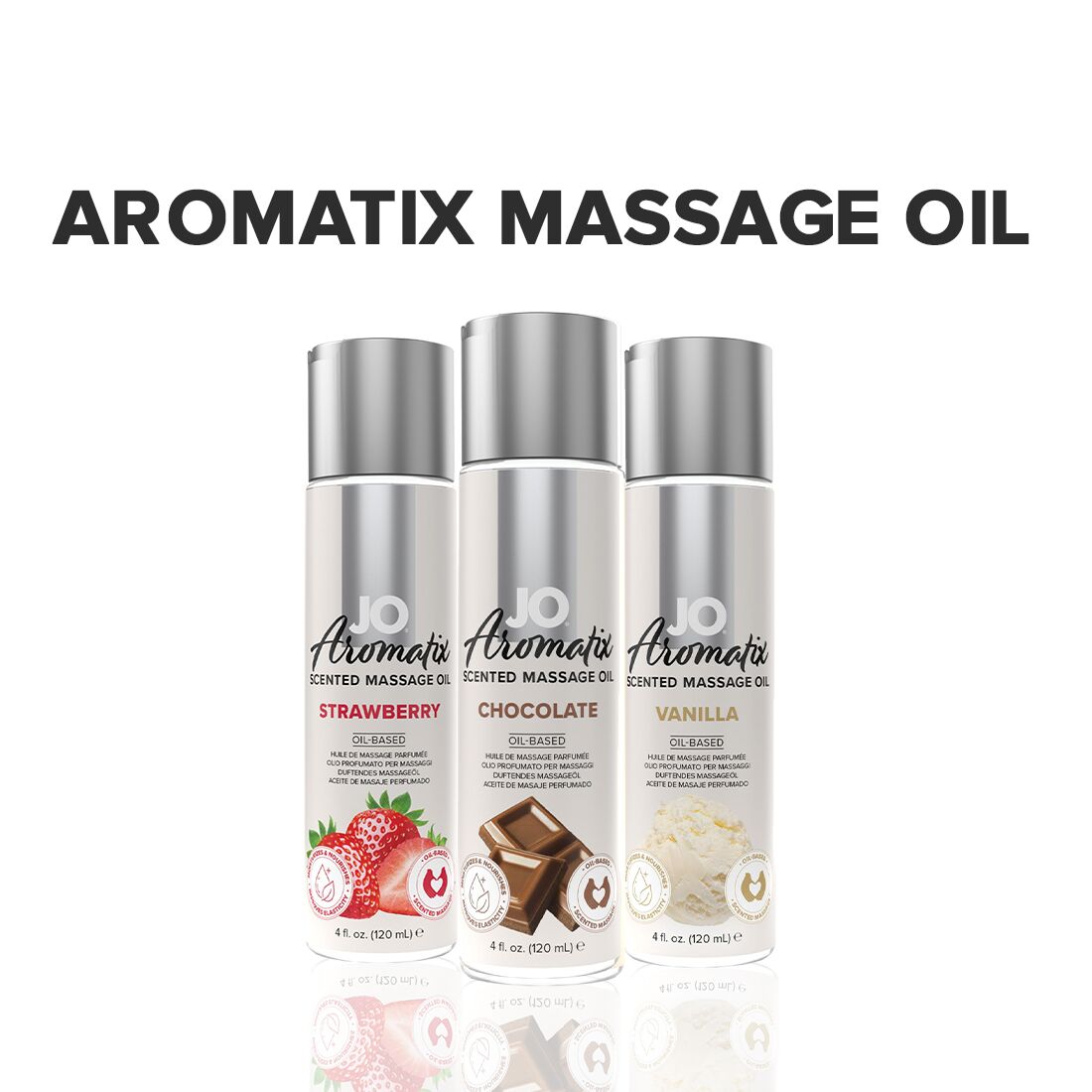 Натуральное массажное масло System JO Aromatix — Massage Oil — Chocolate 120 мл