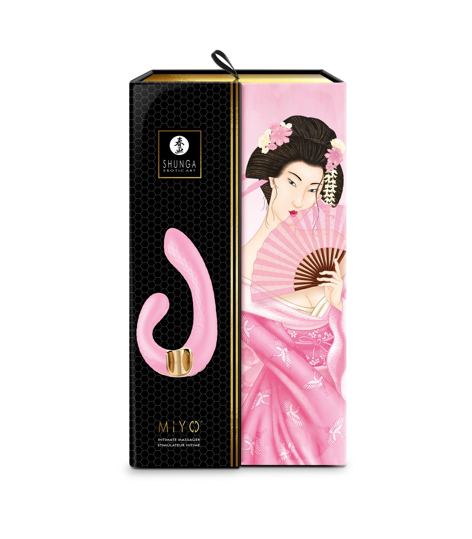 Вибратор-кролик Shunga Miyo Light Pink