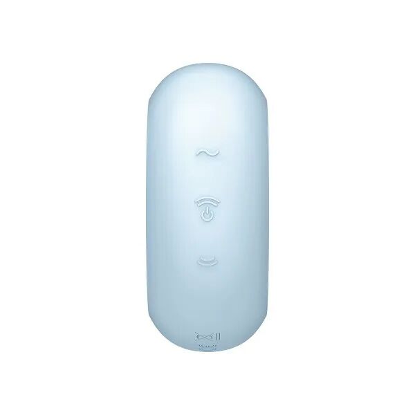 Вакуумный стимулятор с вибрацией Satisfyer Pro To Go 3 Blue