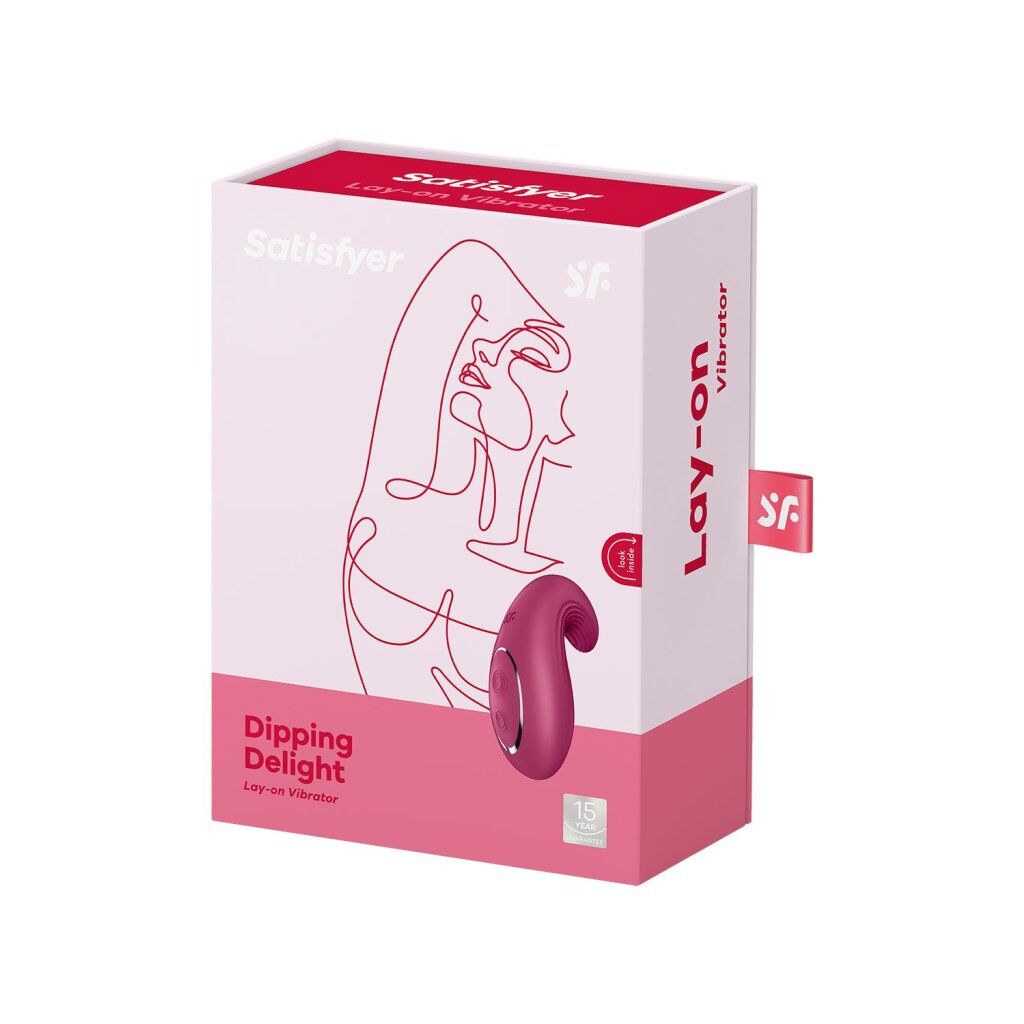 Вибратор Satisfyer Dipping Delight Berry