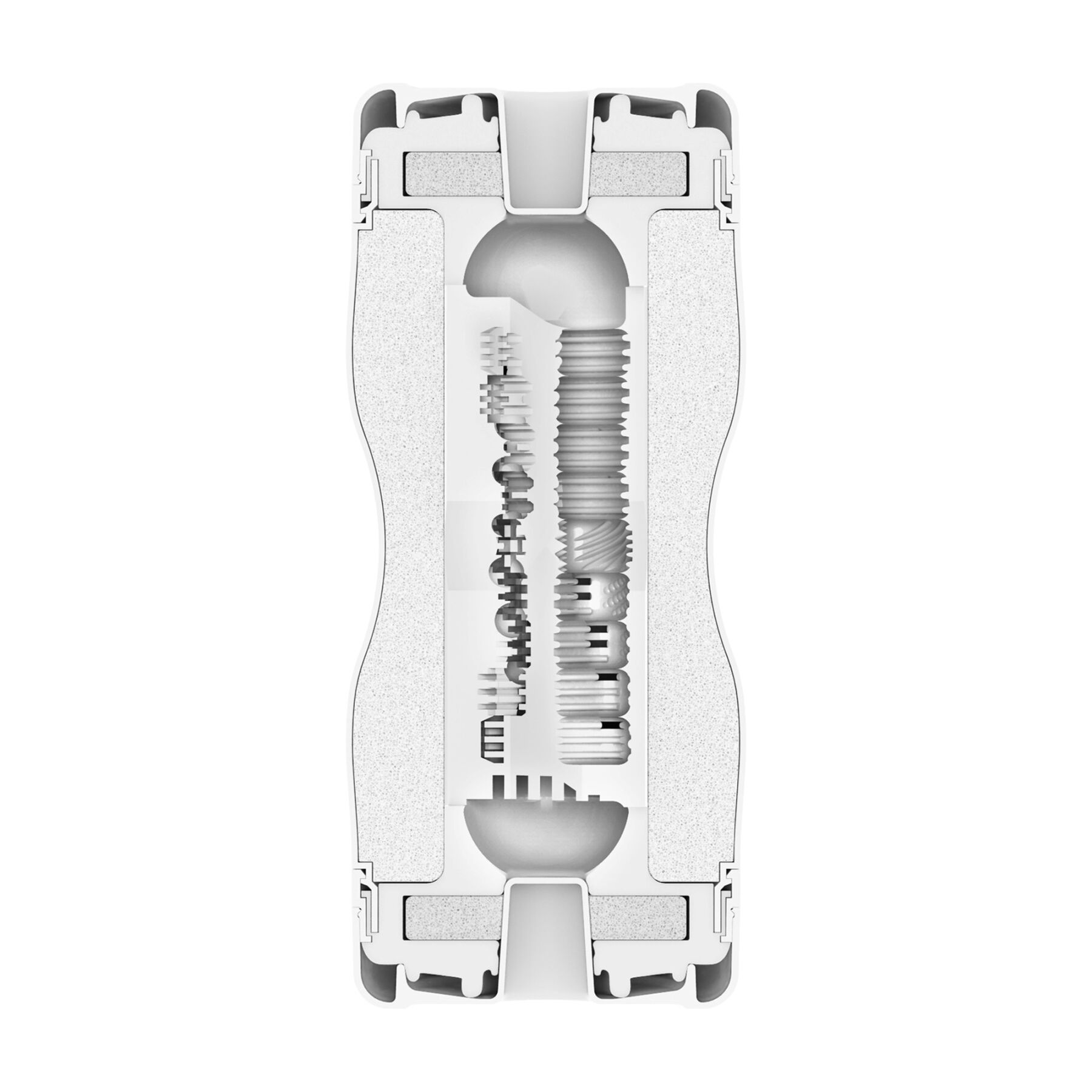 Мастурбатор Tenga Dual Sensation Cup EXTREMES, двухсторонний, 2в1 — нежная и жесткая стимуляция