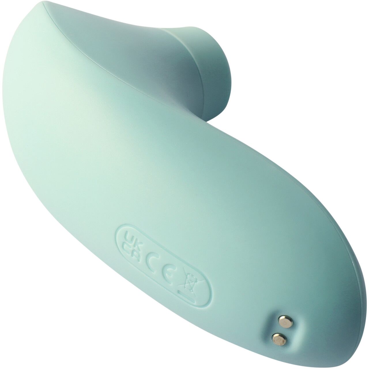 Вакуумный стимулятор Svakom Pulse Lite Neo Seafoam Blue, управляется со смартфона