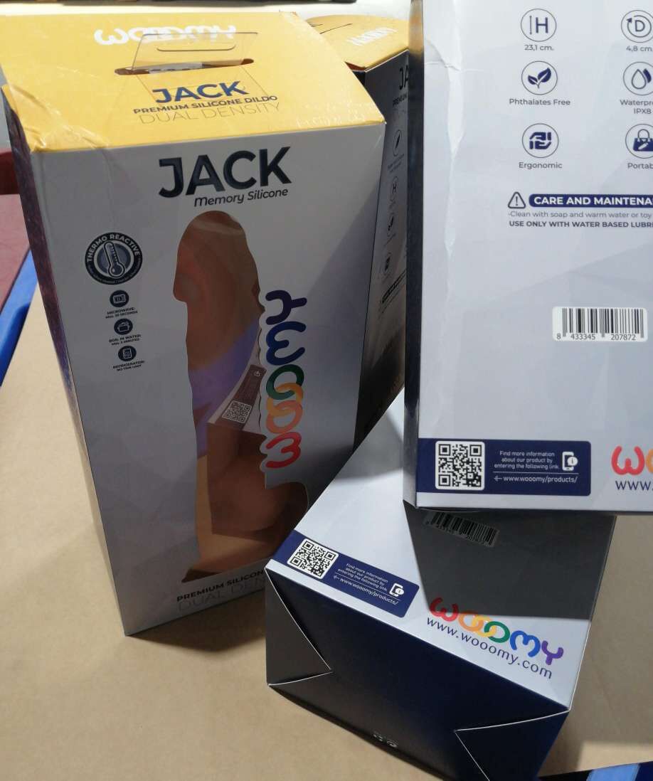 Фаллоимитатор Wooomy Jack (мятая упаковка)