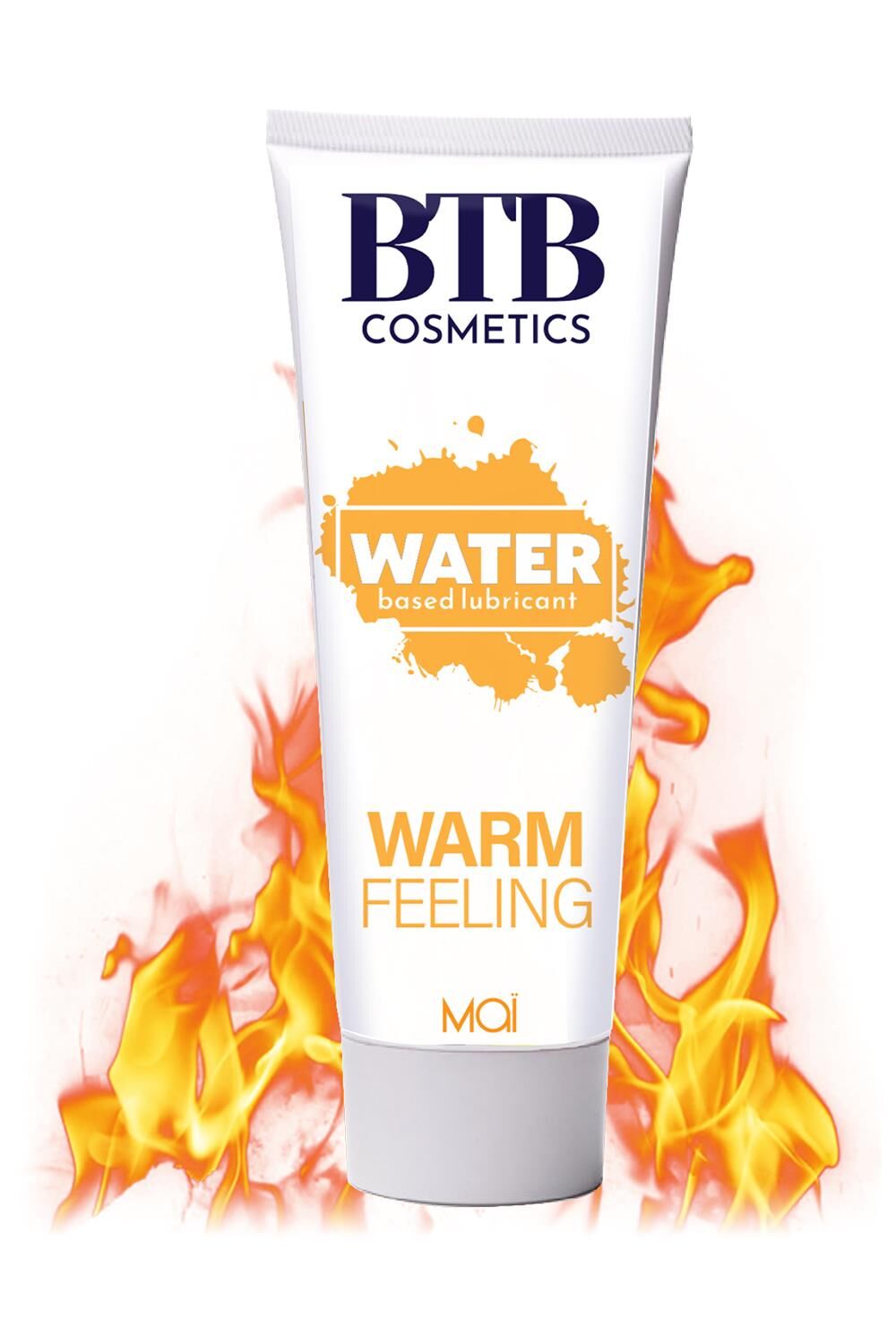 Разогревающая смазка на водной основе BTB WARM FEELING (100 мл)