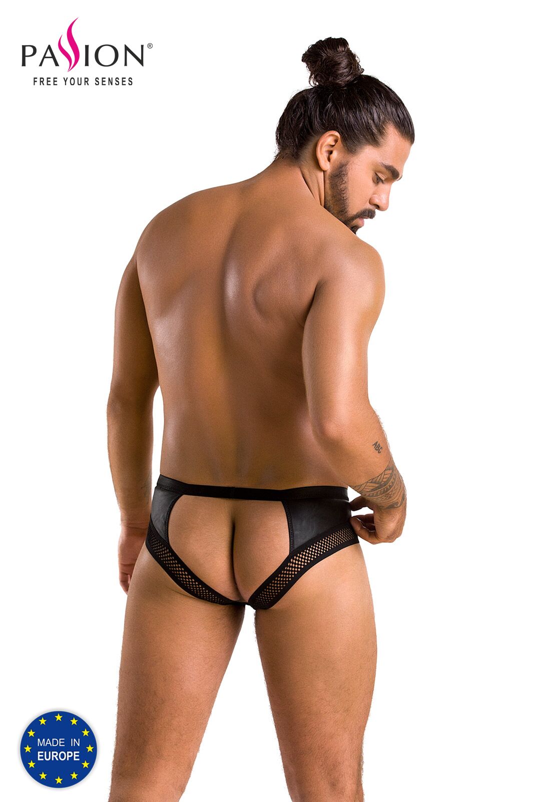 030 SLIP OPEN TOM black XXL/XXXL - Passion