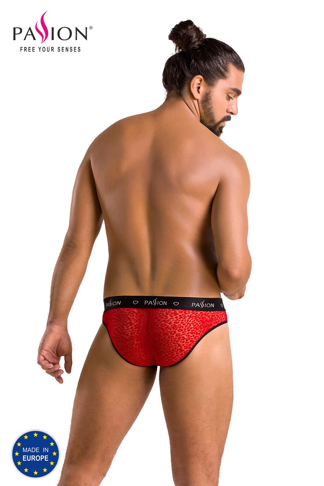 031 SLIP MIKE red S/M - Passion