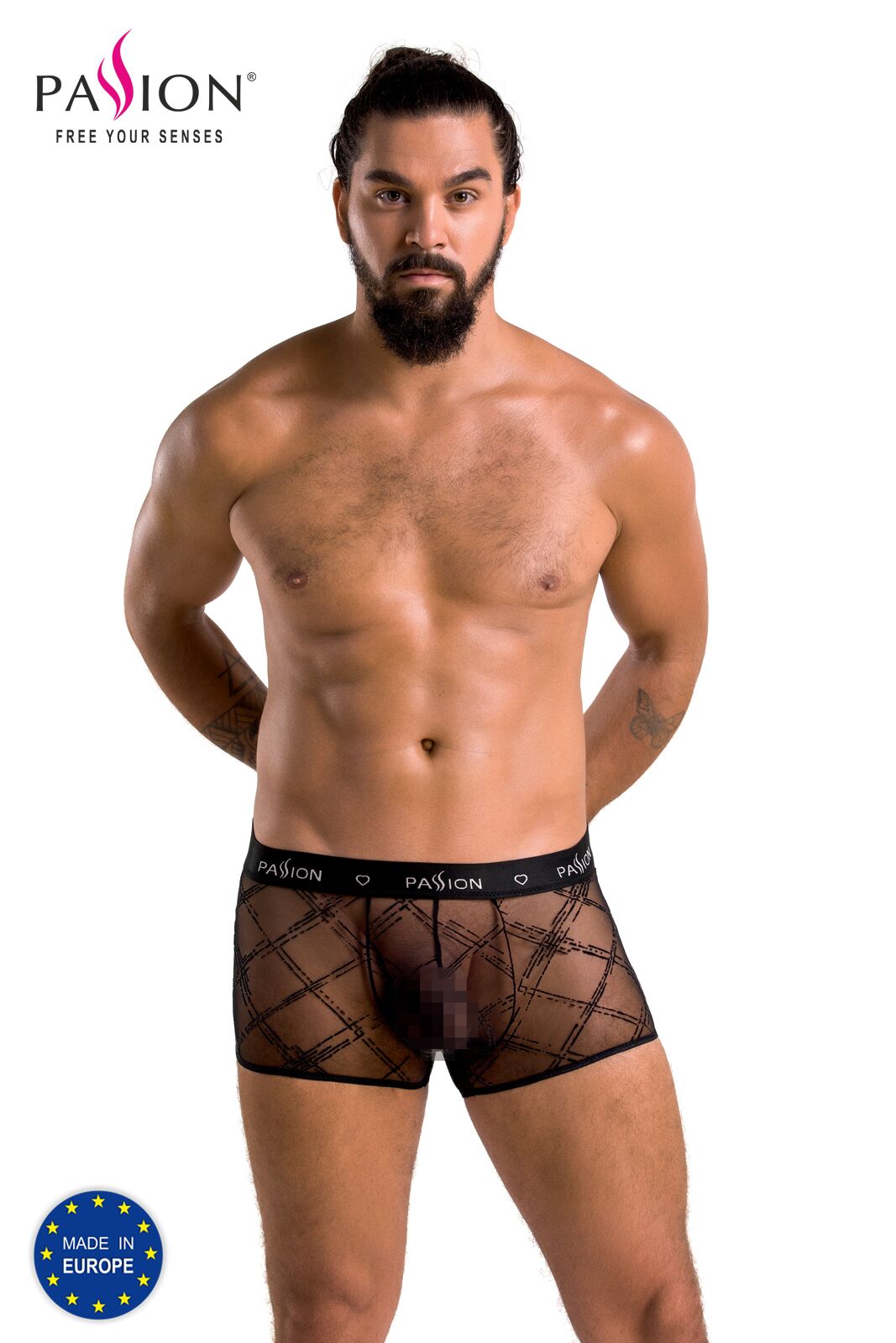 032 SHORT JAMES black L/XL - Passion