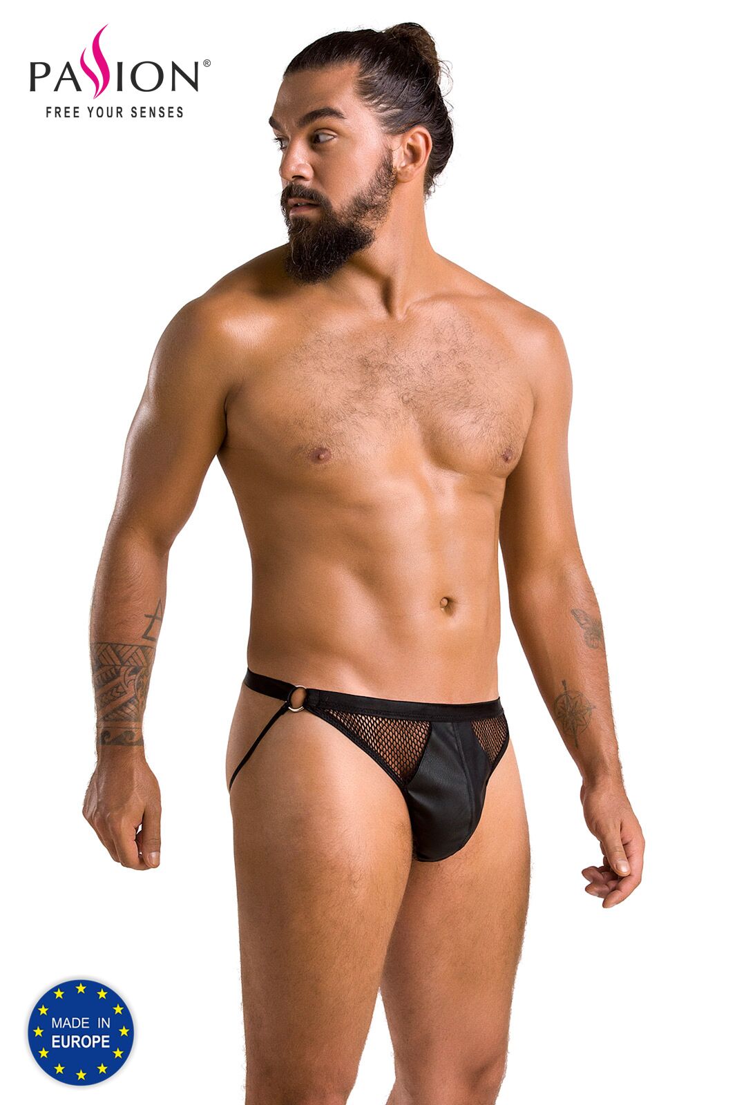 034 SLIP OPEN LUKE black L/XL - Passion