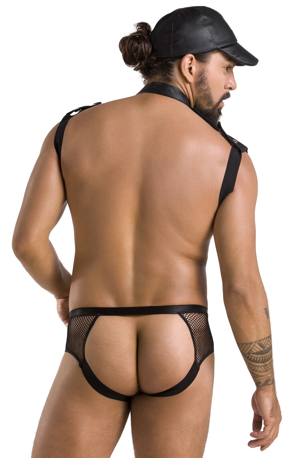 038 SET JOHN black XXL/XXXL - Passion