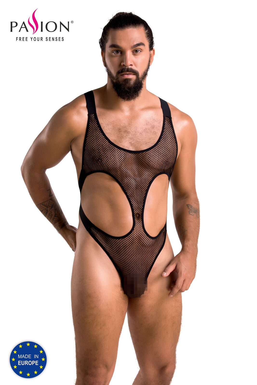 040 BODY LEON black XXL/XXXL - Passion