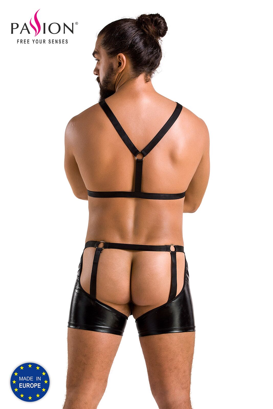 047 SET ARON black L/XL - Passion