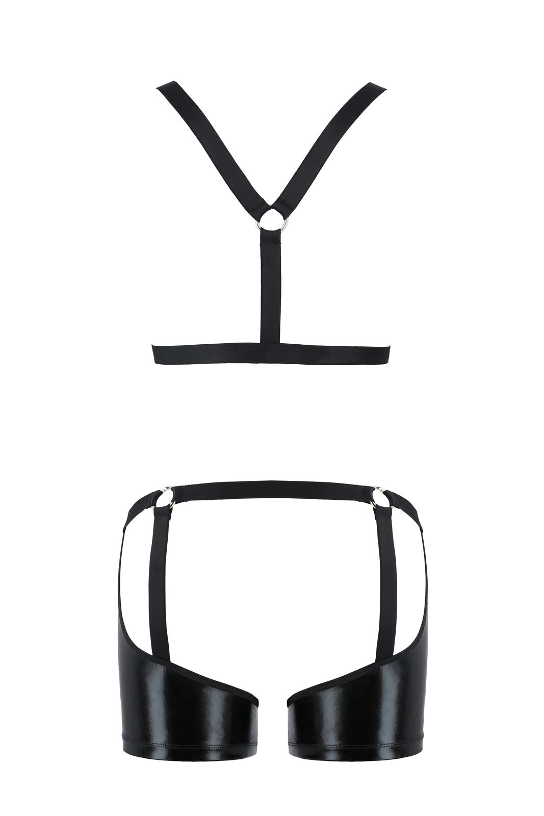 047 SET ARON black S/M - Passion